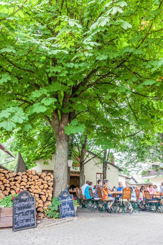 Hotel Bloedel Gasthof Gruener Baum Norimberga Esterno foto